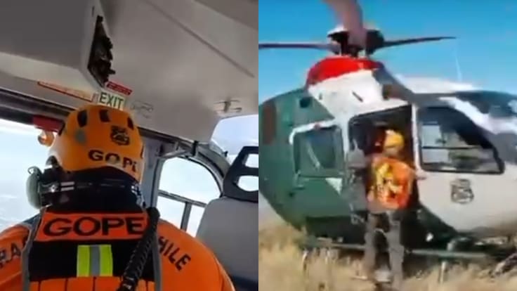 Encuentran sin vida a joven alumno piloto de parapente extraviado en San José de Maipo: habría volado sin compañía