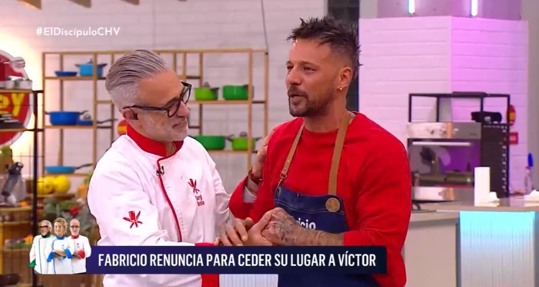 «Eres un hijo de p…»: Fabricio se sinceró con Sergi Arola en «El Discípulo de Chef»