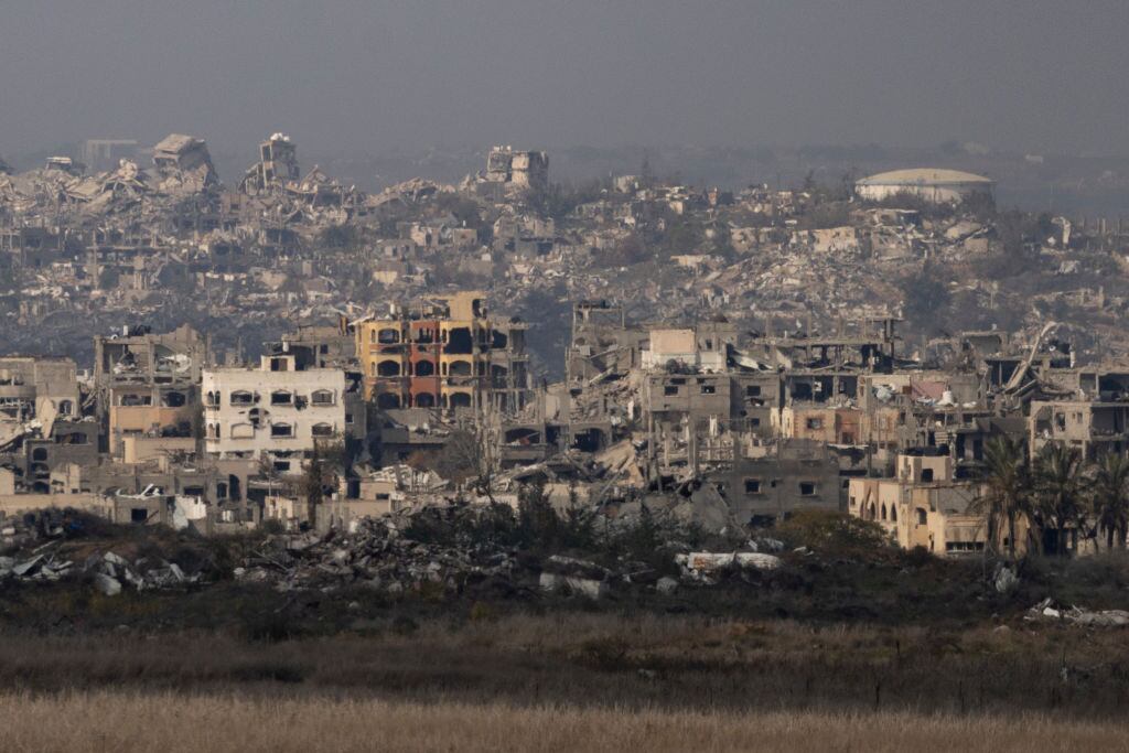 Imagen de la destrucción que queda en la Franja de Gaza en Palestina por los continuos ataques militares de Israel