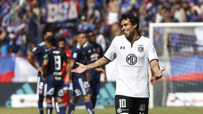 Superclásico Jorge Valdivia u de chile colo colo