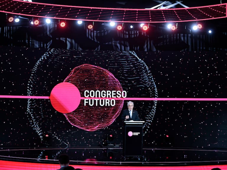 17 de enero 2022/SantiagoEl Presidente de la República Sebatián Pieñra participa de la inauguración del Congreso Futuro 2022.

FOTO: KARIN POZO/AGENCIAUNO