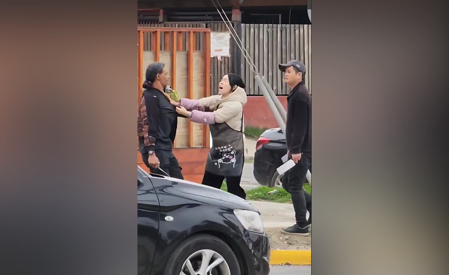 En mitad de la calle: violenta pelea con armas blancas termina con tres detenidos en Coquimbo