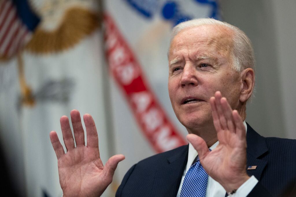 El mandatario estadounidense Joe Biden