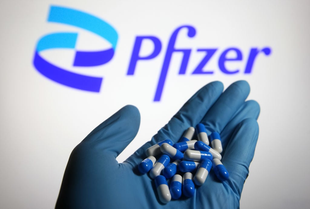 Imagen ilustrativa de una pastilla de la farmacéutica Pfizer