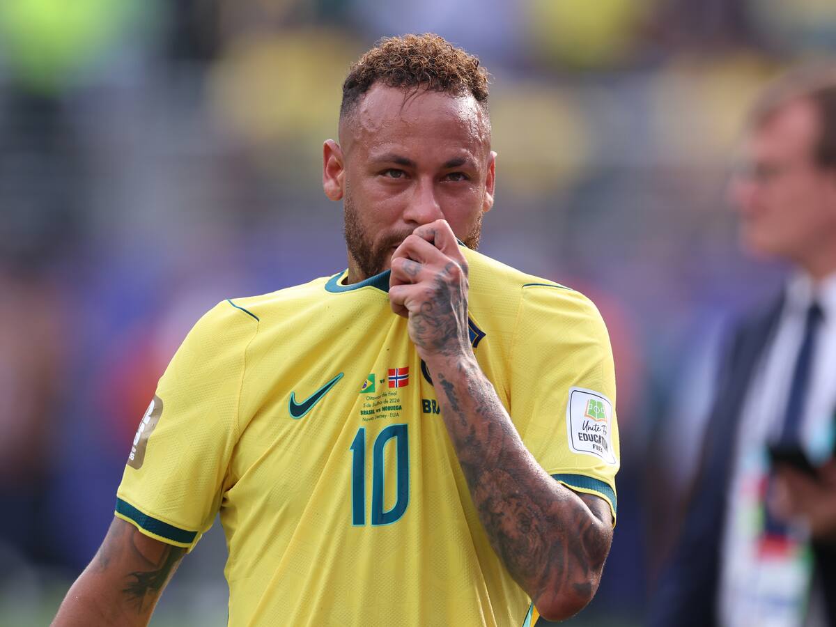 “Lo intenté; ahora se acabó”: Neymar anuncia se retiro de la selección brasileña tras la eliminación en el Mundial 2026