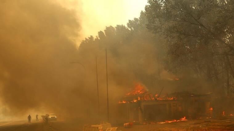 incendios forestales - humo - salud