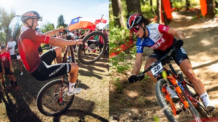 Martín y Catalina Vidaurre comienzan la temporada 2026 de las Copas del Mundo de ciclismo cross country olímpico