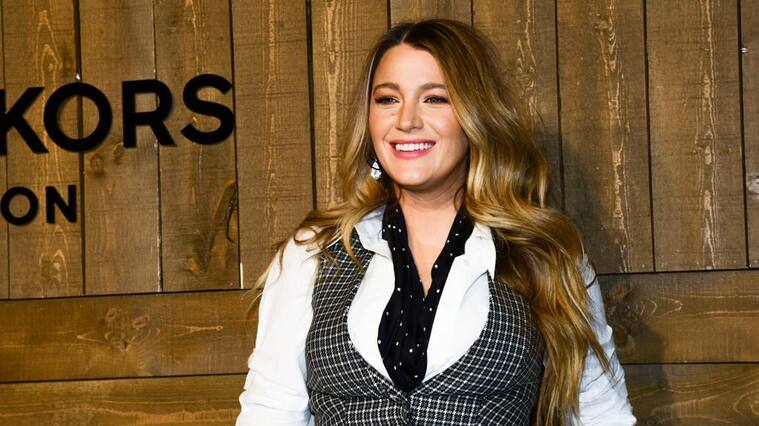 NEW YORK, NY - FEBRUARY 12: Blake Lively attends the Michael Kors AW/20 Fashion Show at American Stock Exchange on February 12, 2020 in New York City. (Photo by Aurora Rose/Patrick McMullan via Getty Images)