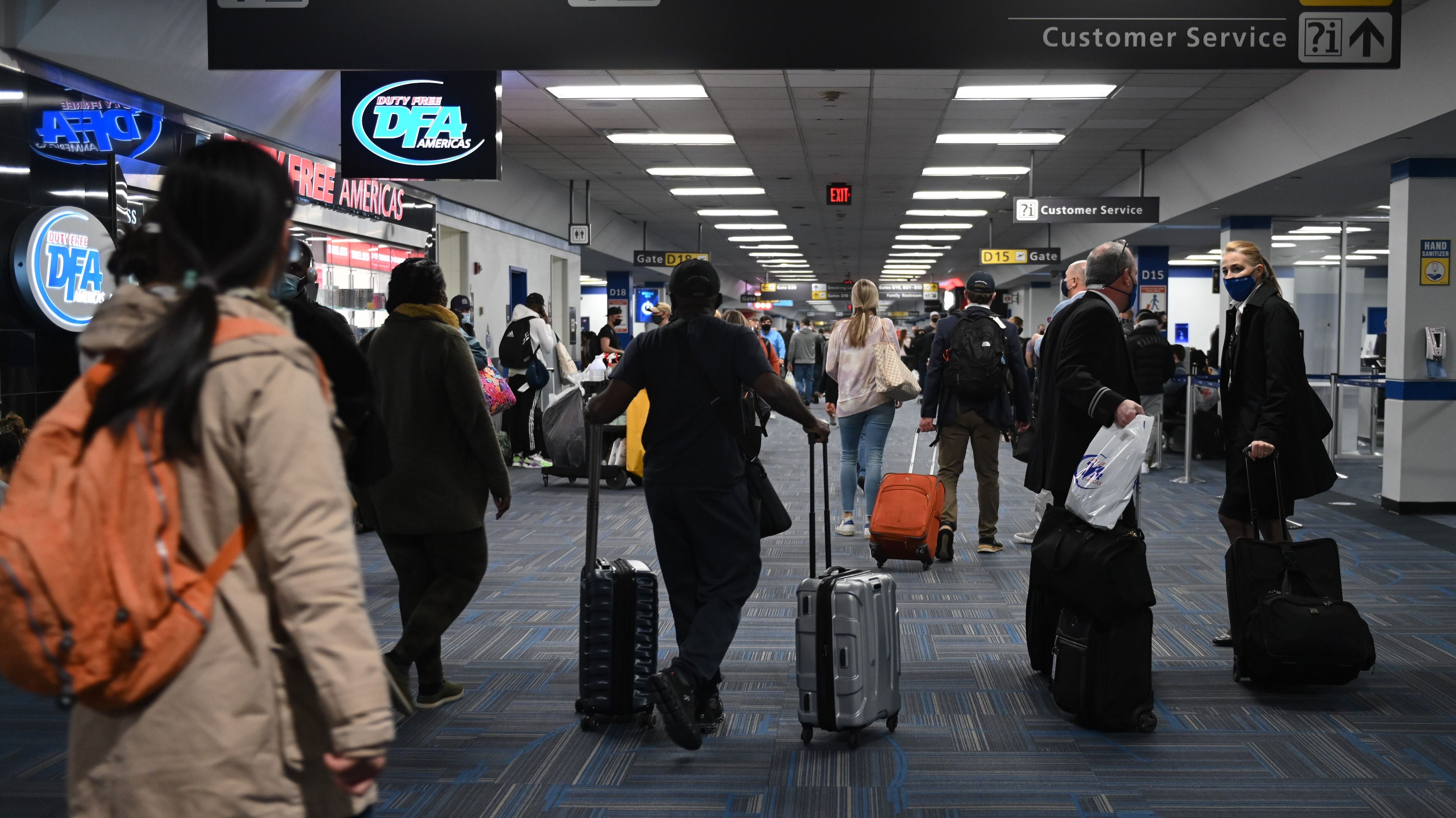 Aeropuerto de Estados Unidos
