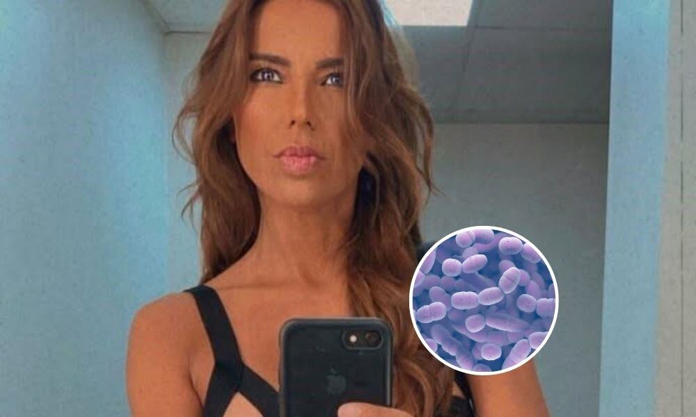 Foto de Carla Ballero: Instagram | Foto de la bacteria: Getty Images