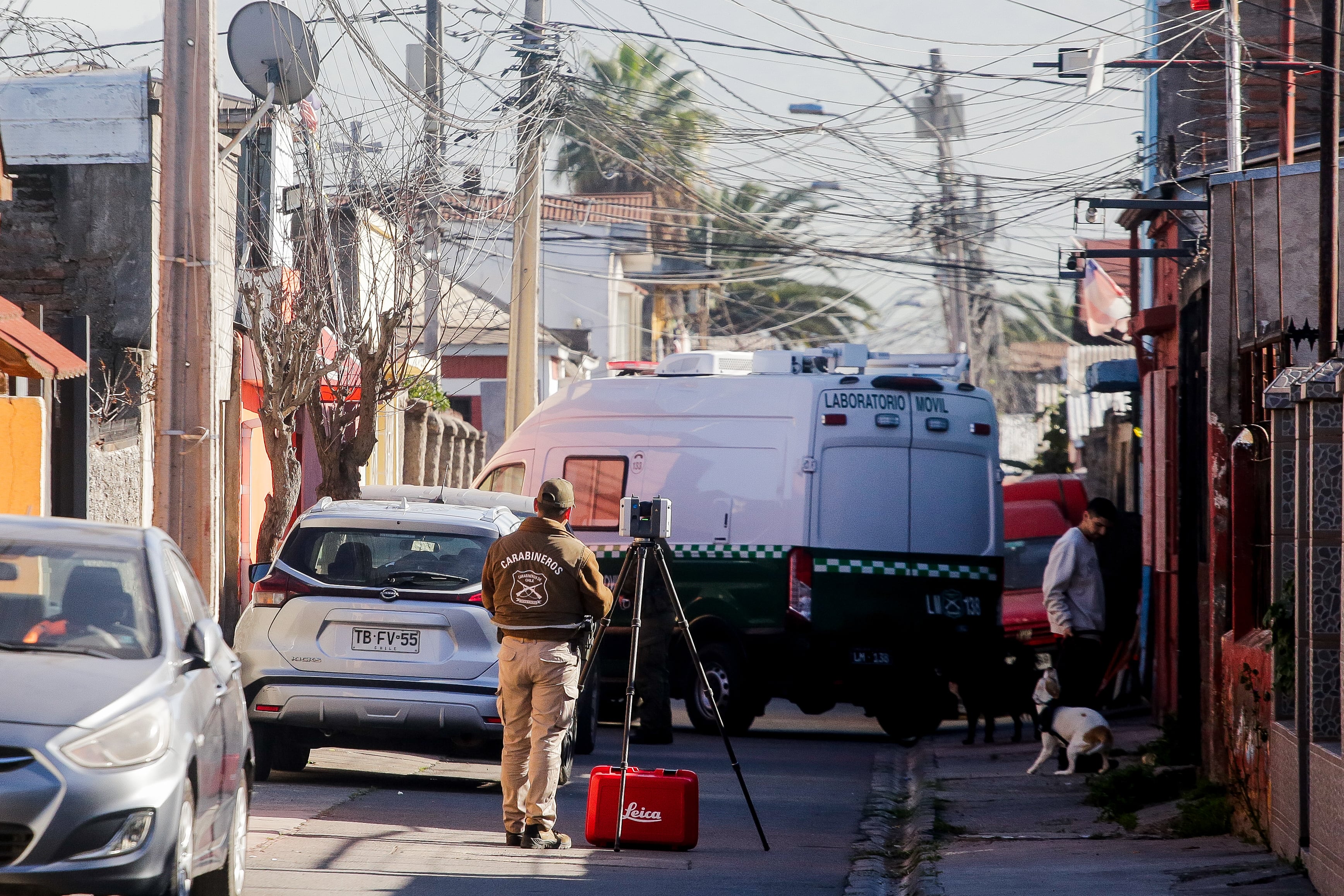 Carabineros realiza peritajes en domicilio de Conchalí por caso de Mariana Sepúlveda