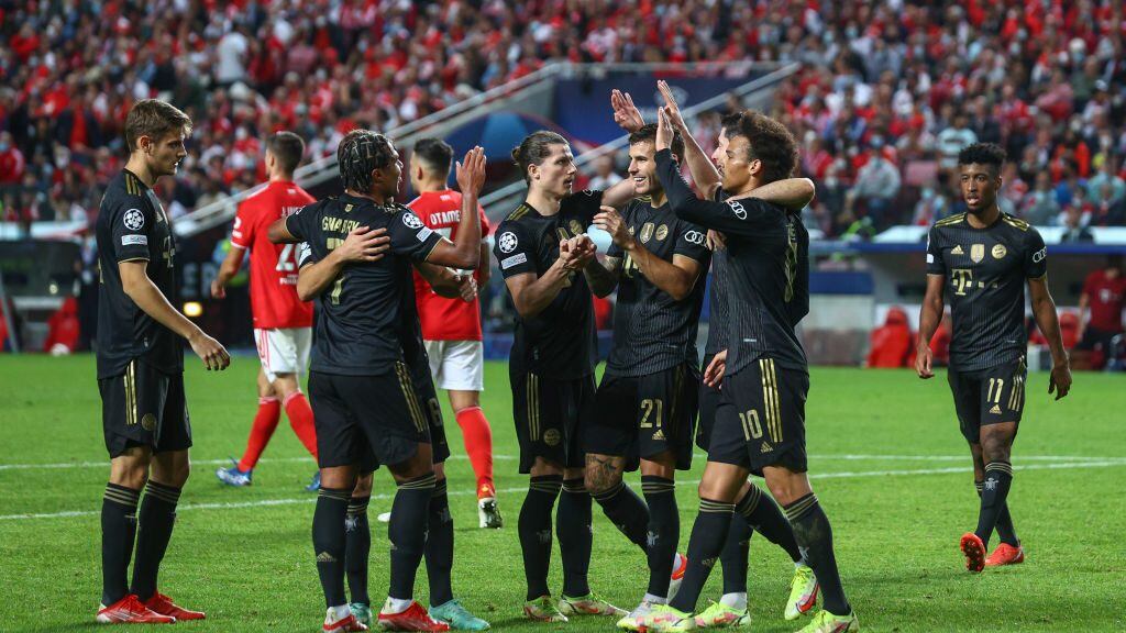 Bayern Munich tardó 14 minutos en golear al Benfica por Champions League