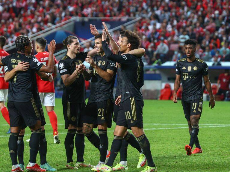 Bayern Munich tardó 14 minutos en golear al Benfica por Champions League