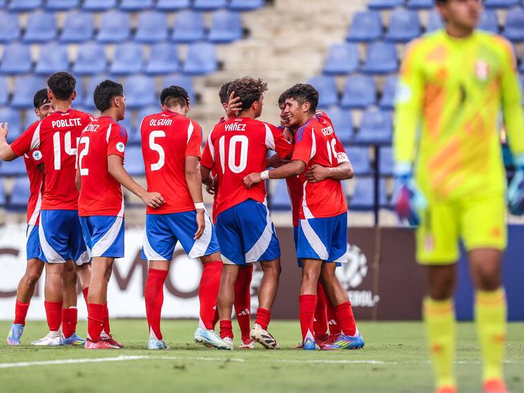 Los golazos con que Chile superó a Perú en el Sudamericano Sub 17 | X: La Roja