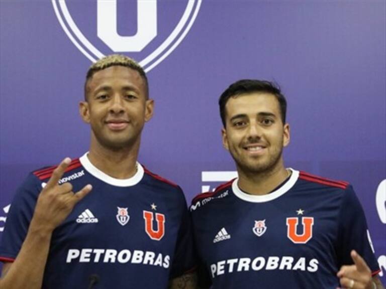 Gabriel Torres y Matías Campos Toro fueron presentados como nuevos jugadores de la U