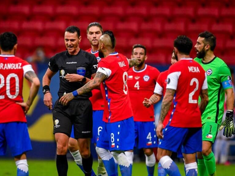 Copa América: La Federación chilena pidió la suspensión del árbitro Wilmar Roldán