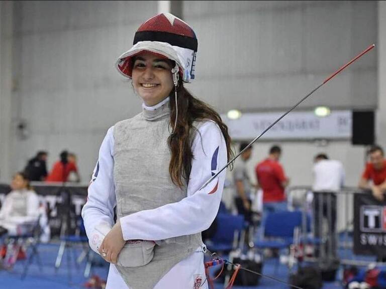 Joven esgrimista Katina Proestakis va a los JJ.OO: «Quiero representar bien a Chile y disfrutar la experiencia»
