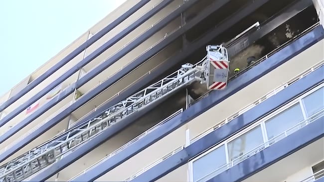 Incendio en Quinta Normal