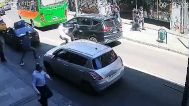Imágenes muestran violenta detención ciudadana en Valparaiso