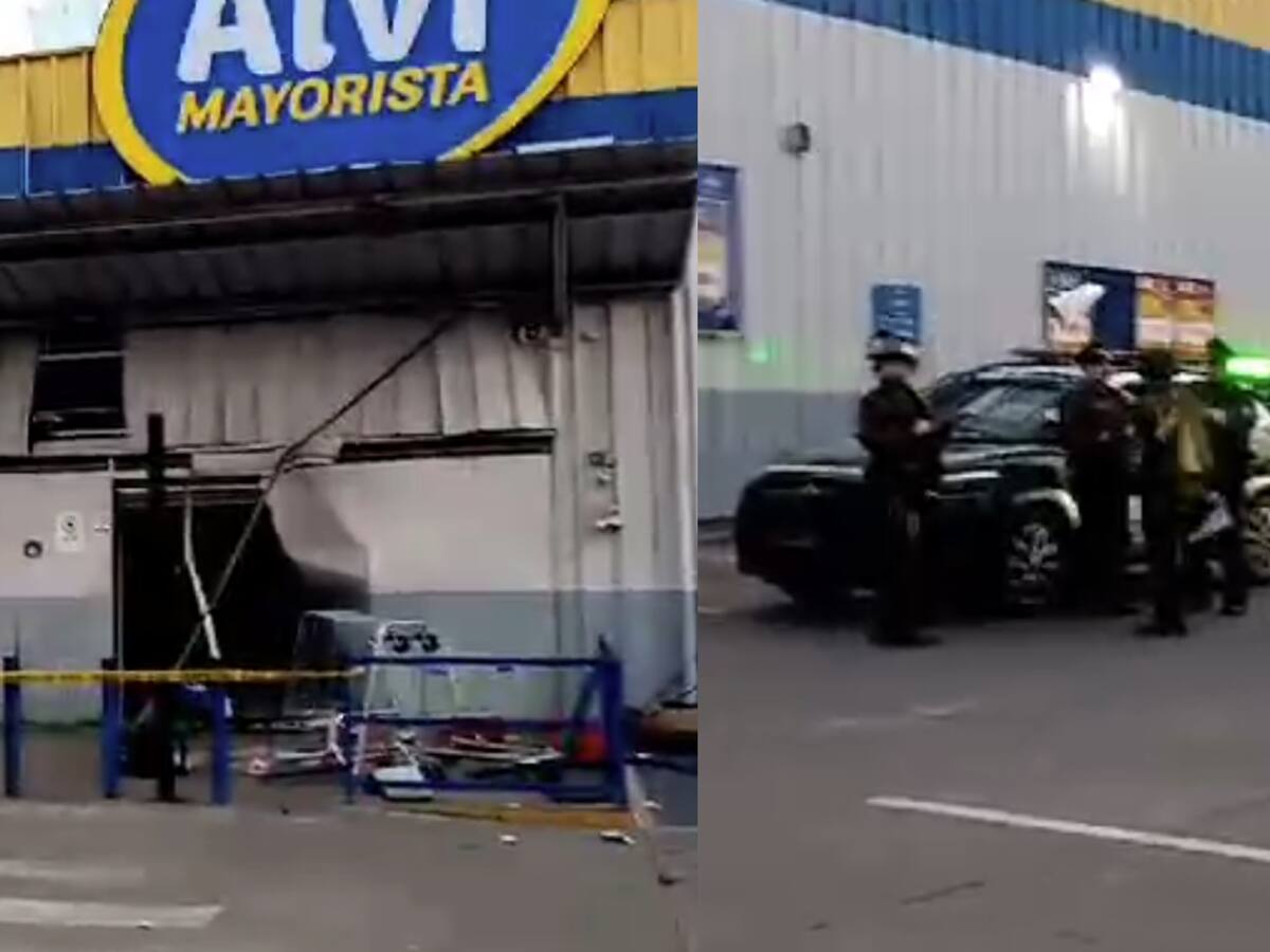 Nuevo caso de robo por saturación por gas: sujetos detonan cajero automático y huyen tras explosión en Renca