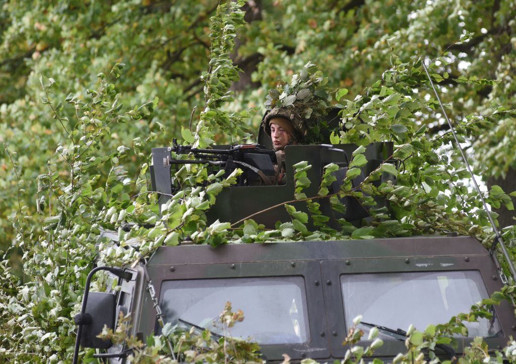 Militares ucranianos participan de ejercicios con la OTAN y EEUU