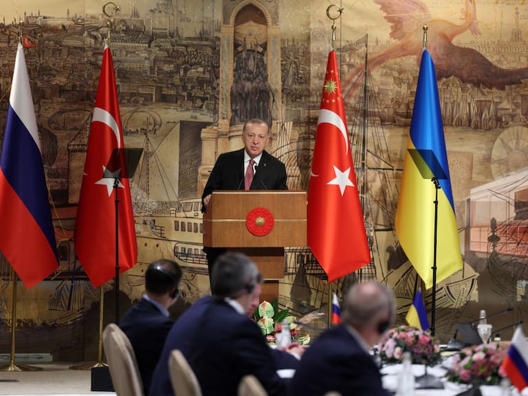 Recep Erdogan abre las negociaciones entre Rusia y Ucrania en Estambul