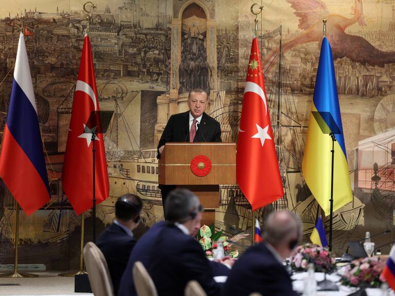 Recep Erdogan abre las negociaciones entre Rusia y Ucrania en Estambul