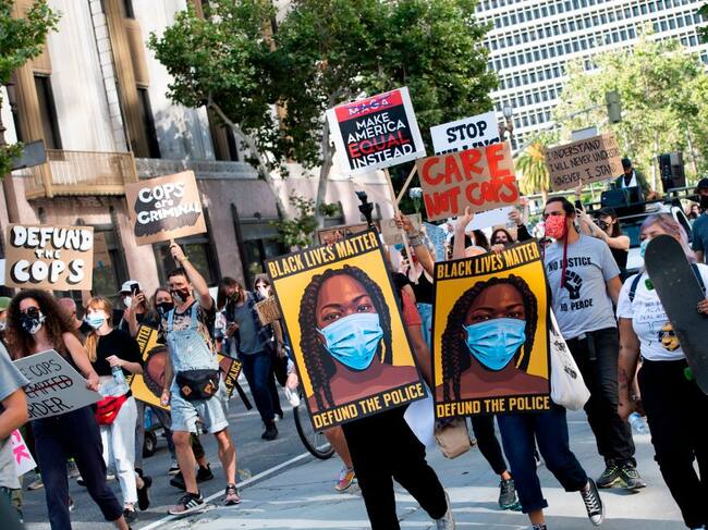 Protestas contra el racismo en California