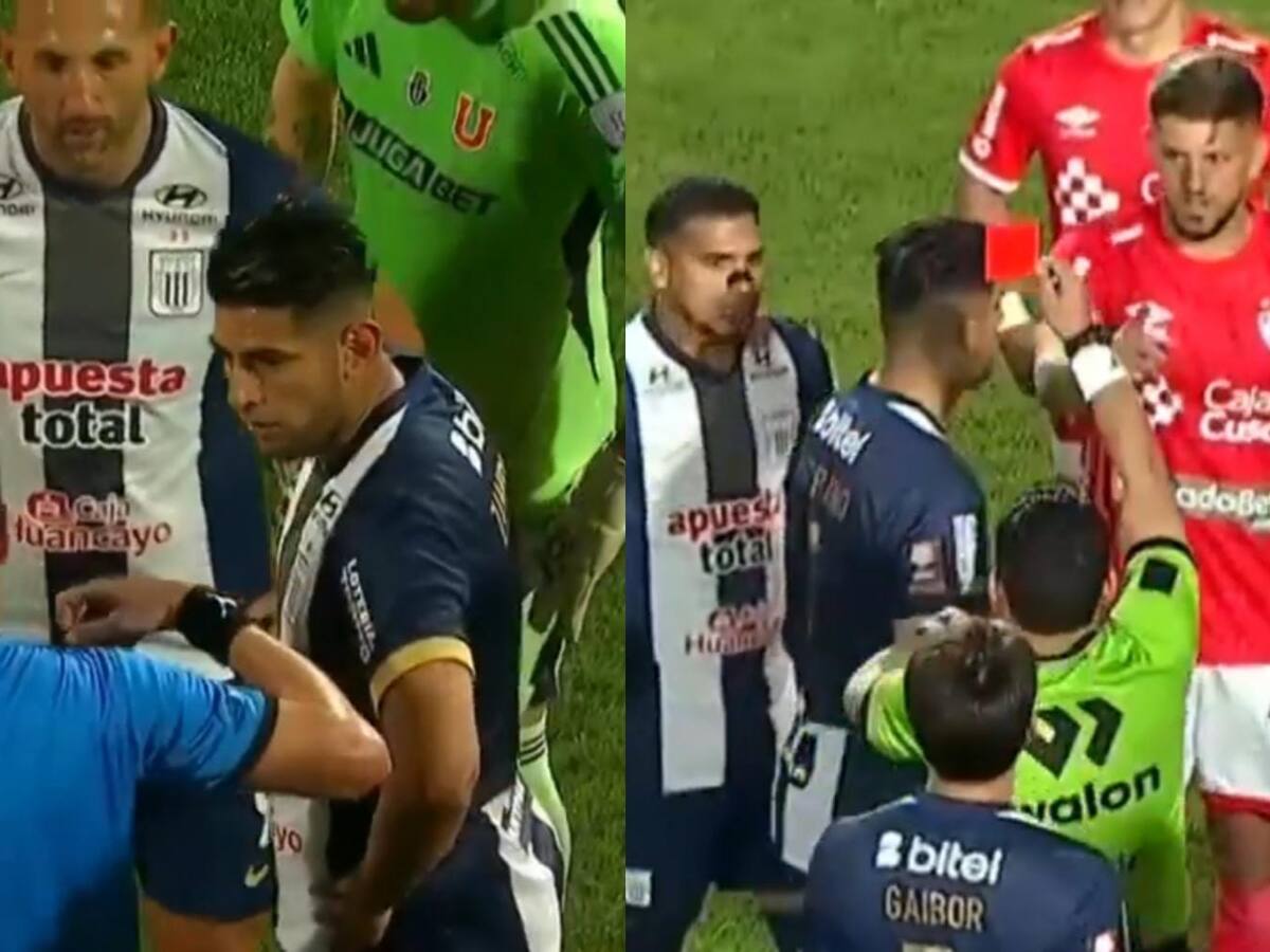 Cometió una falta similar ante la U: defensa de Alianza Lima no aprende y otra vez es expulsado en Perú