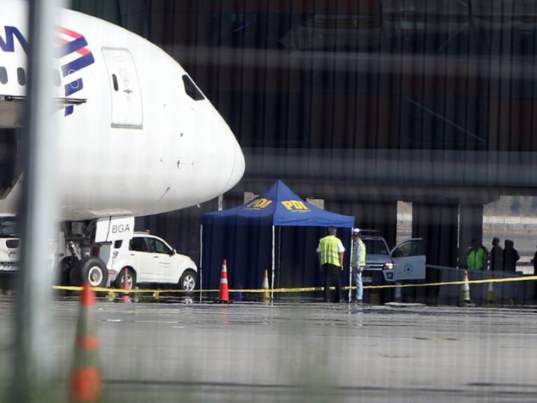 Balacera en Aeropuerto de Santiago