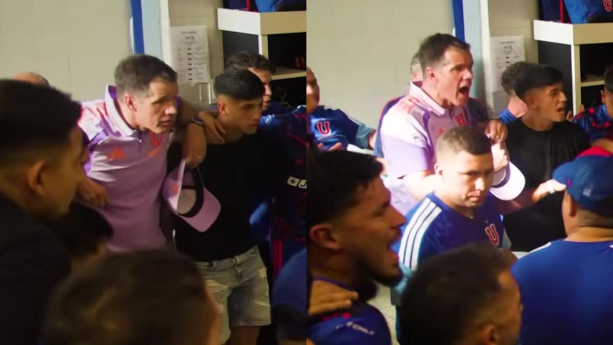 Michael Clark más cercano que nunca con el plantel de la U: la inédita imagen que dejó el Superclásico