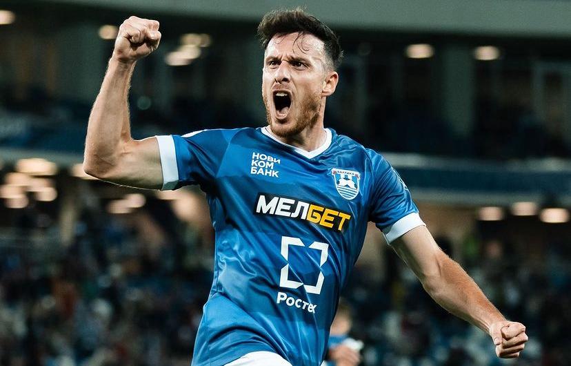 Ángelo Henríquez convierte en empate del Baltika en Rusia