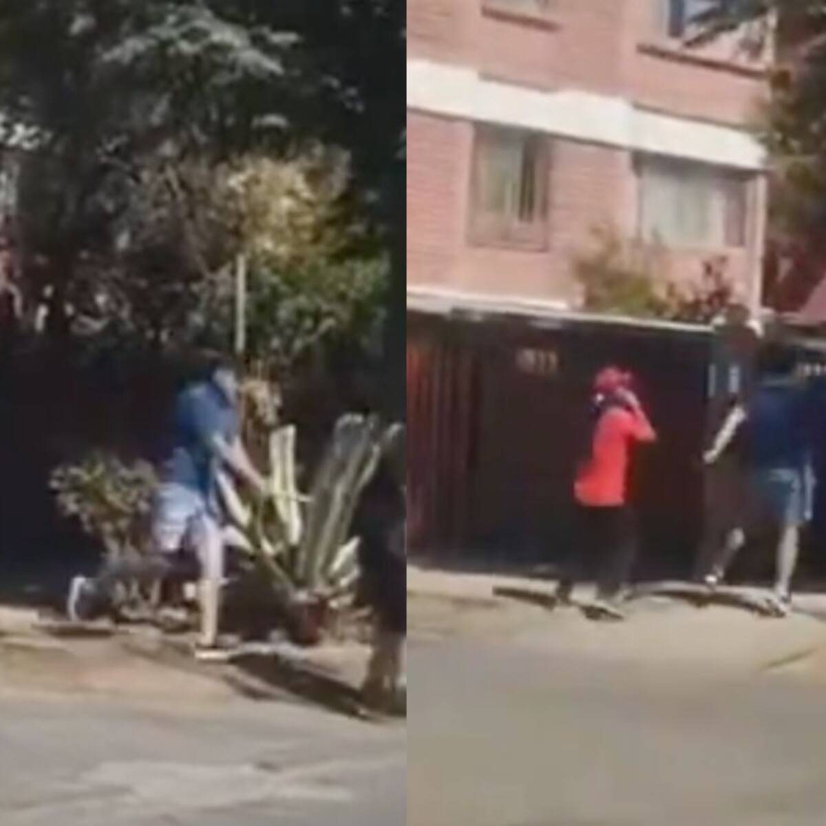 Impactante video revela momento exacto de la balacera entre barristas de la U y Colo Colo en Pudahuel