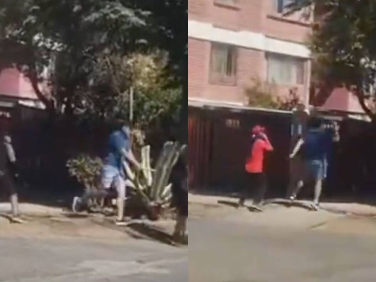 Impactante video revela momento exacto de la balacera entre barristas de la U y Colo Colo en Pudahuel