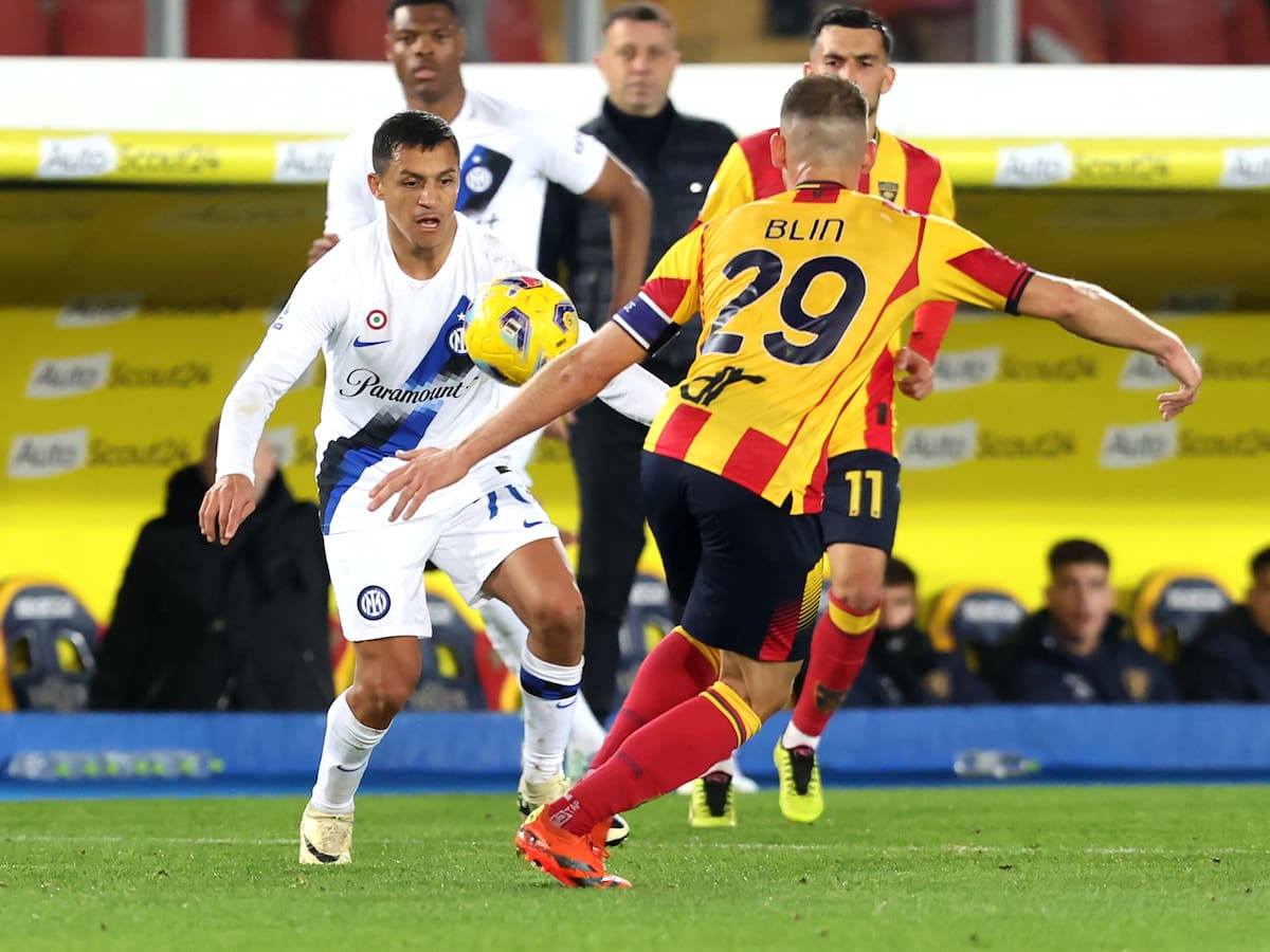 Alexis Sánchez aporta con una asistencia en su primer partido como titular en el año con Inter de Milán