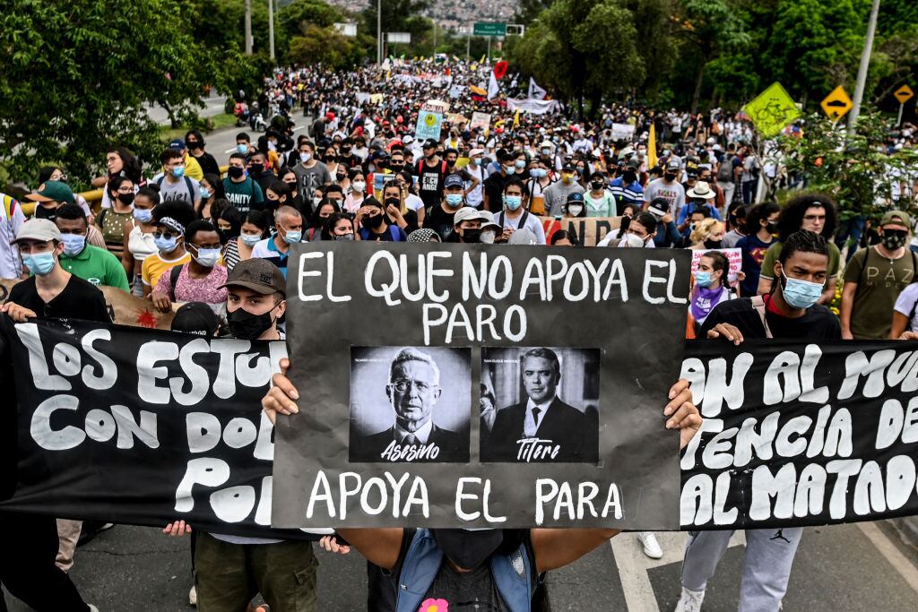 Masivas protestas en Colombia contra el gobierno de Iván Duque