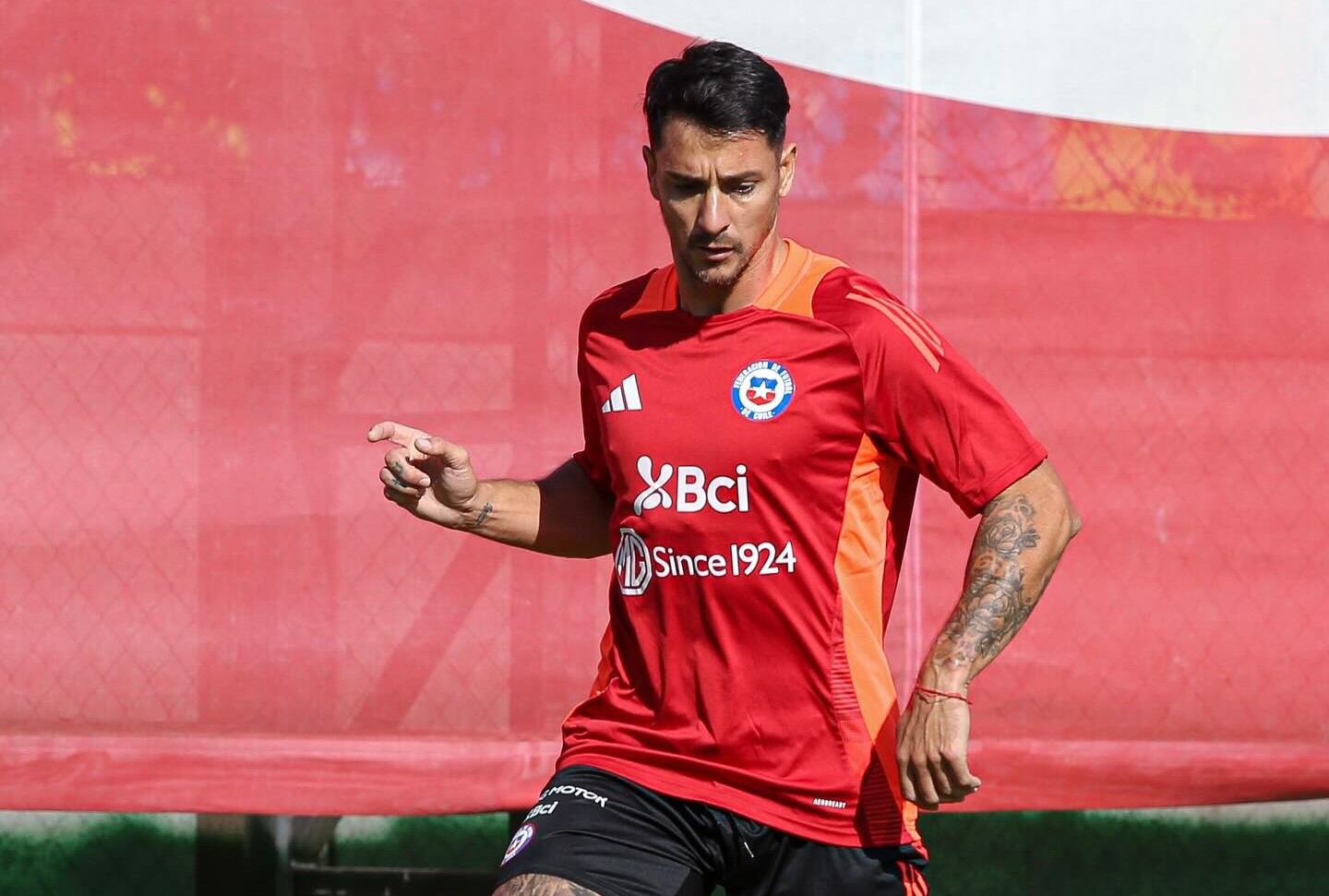 El emotivo mensaje de Fernando Zampedri tras su debut por La Roja | Instagram