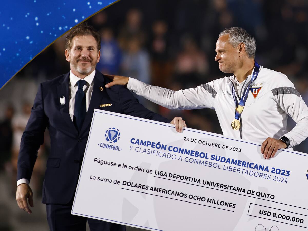 Conmebol anuncia “monto récord” en los premios de torneos internacionales