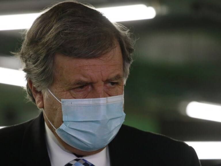 9 de junio del 2021/ColinaEl ministro del Trabajo y Previsión Social, Patricio Melero, participa del lanzamiento campaña “Entre Todos Nos Cuidamos”, iniciativa conjunta impulsada por Mallplaza, la Asociación de Marcas del Retail y Achiga, con el fin de promover la vacunación entre colaboradores de tienda y favorecer una reactivación segura. En la foto Patricio Melero
SotoFOTO: KARIN POZO/AGENCIAUNO