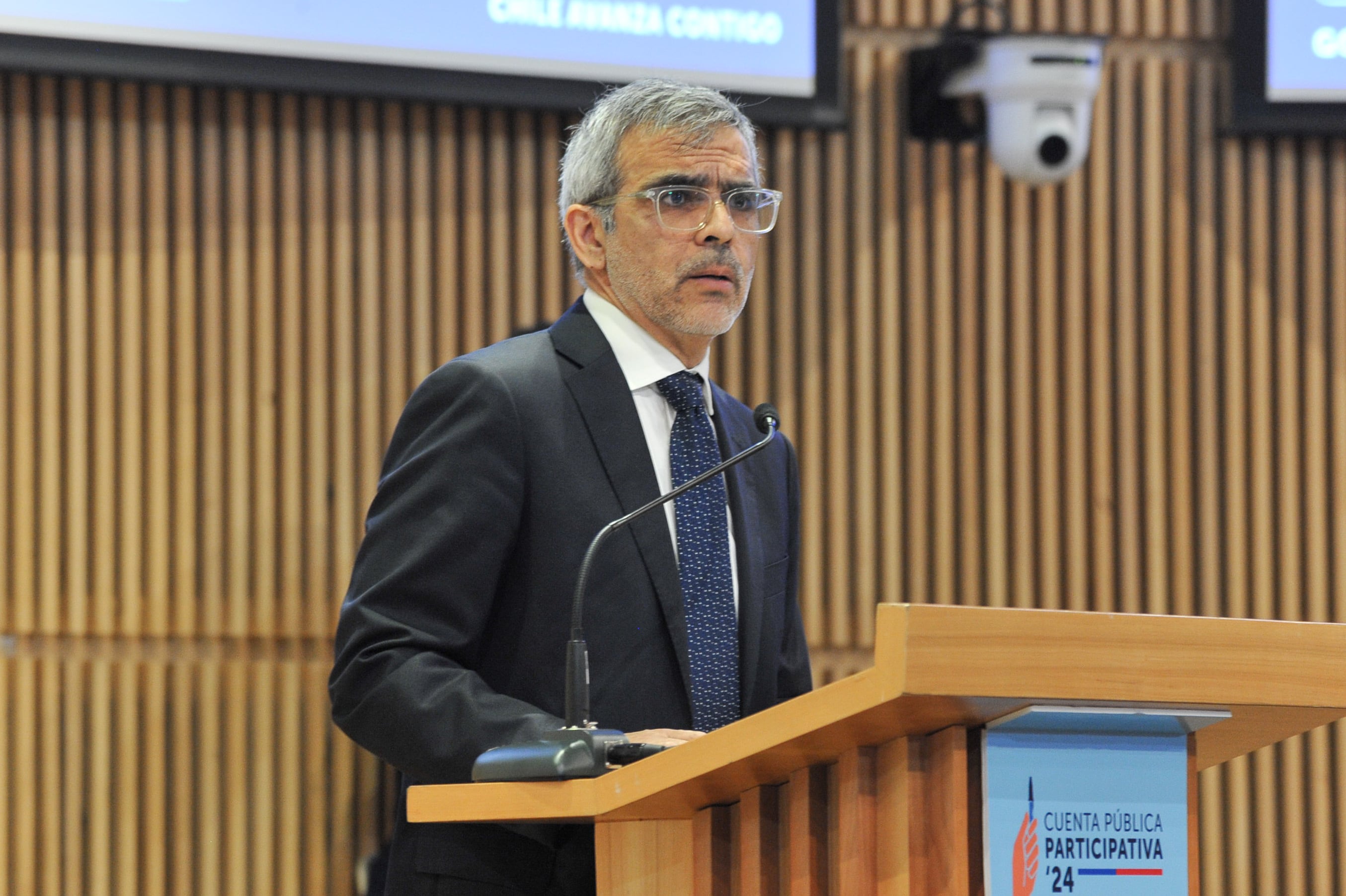 Agencia Uno | El ministro de Justicia, Luis Cordero