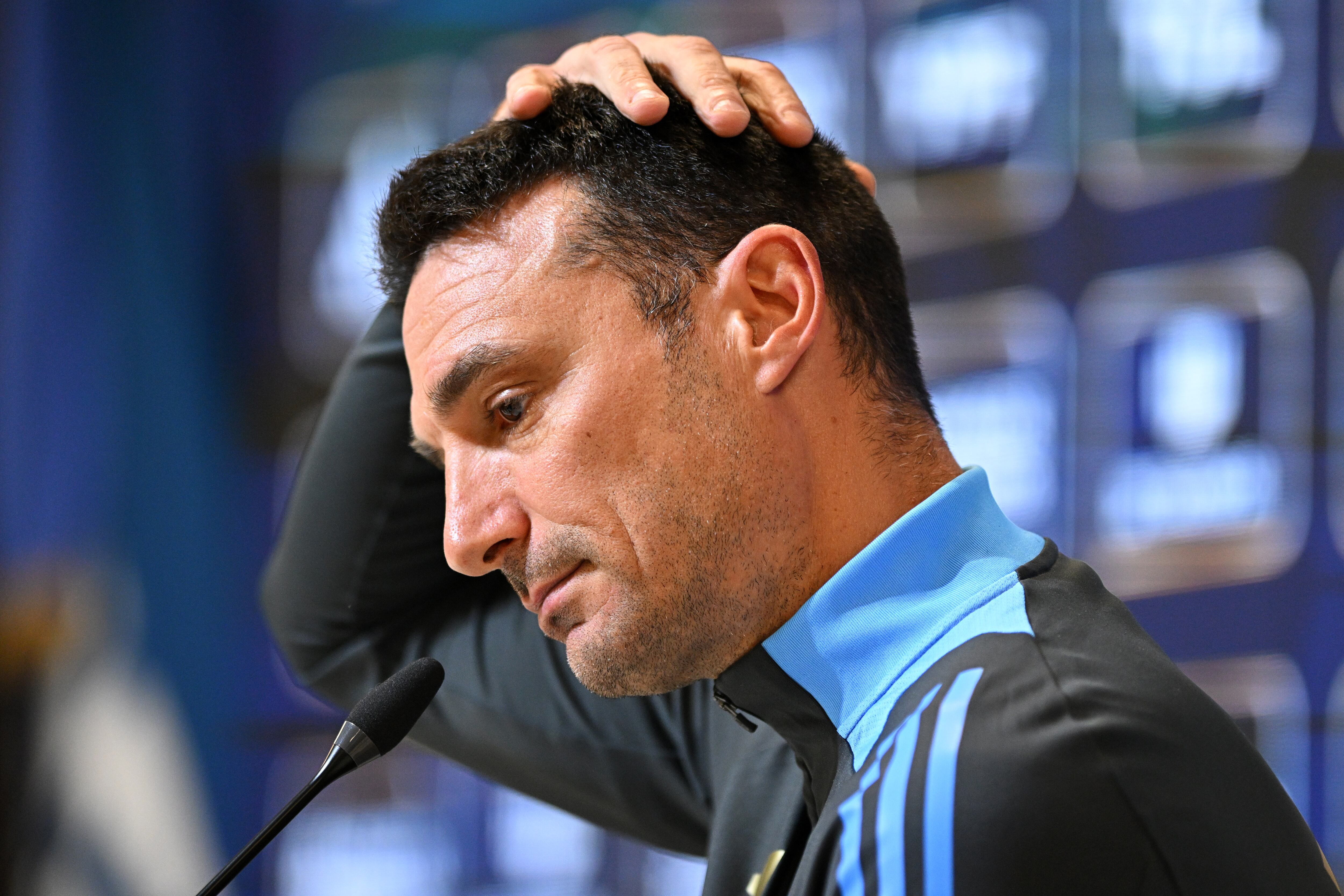Lionel Scaloni, entrenador de Argentina