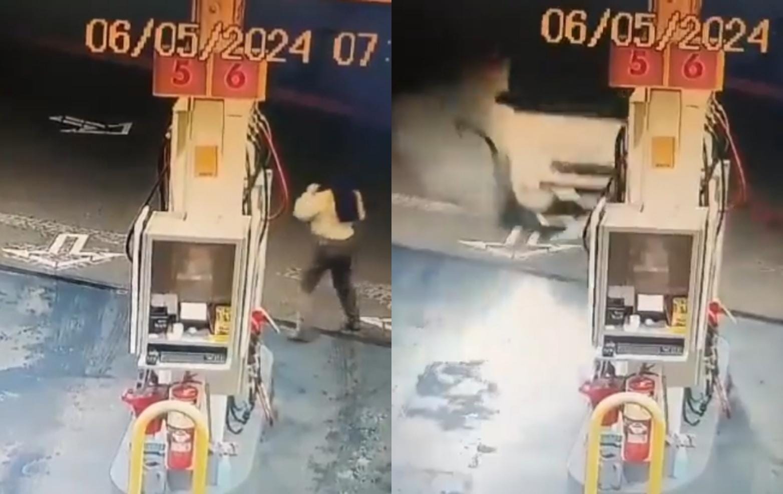 Jugador de Estudiantes choca su auto | Captura