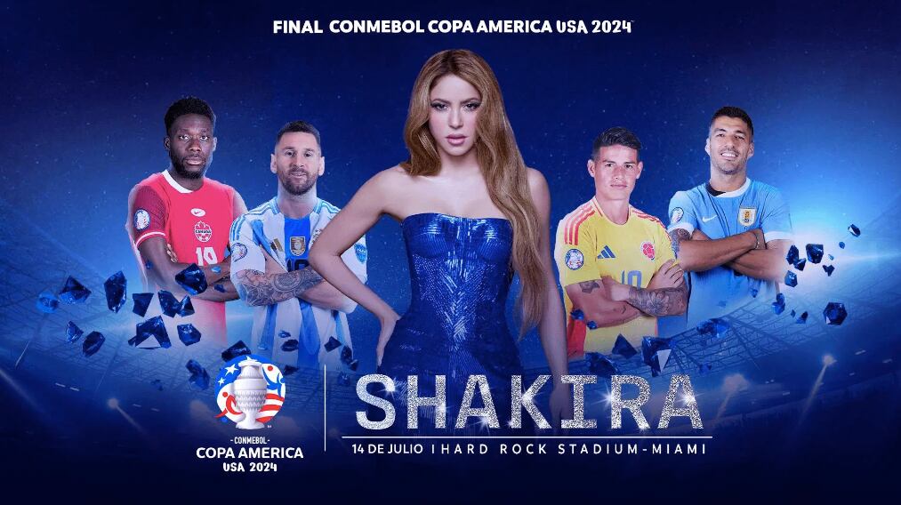 Copa América 2024: revisa a qué hora y dónde puedes ver el show de Shakira