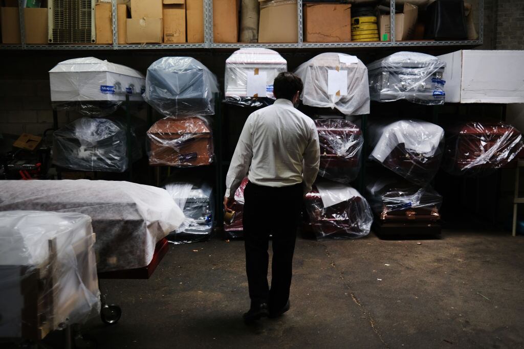 Una funeraria de la ciudad de Nueva York durante la pandemia