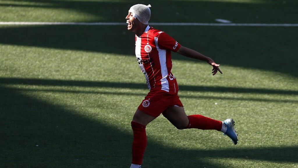 01 de Octubre de 2020/SANTIAGO Gonzalo Alvarez, celebra su gol,durante el partido valido por el Campeonato Nacional de Primera B 2020, entre Santiago Morning vs San Felipe, disputado en el Estadio Bicentenario de La Florida.
FOTO:Cristobal Escobar/Agencia UNO
