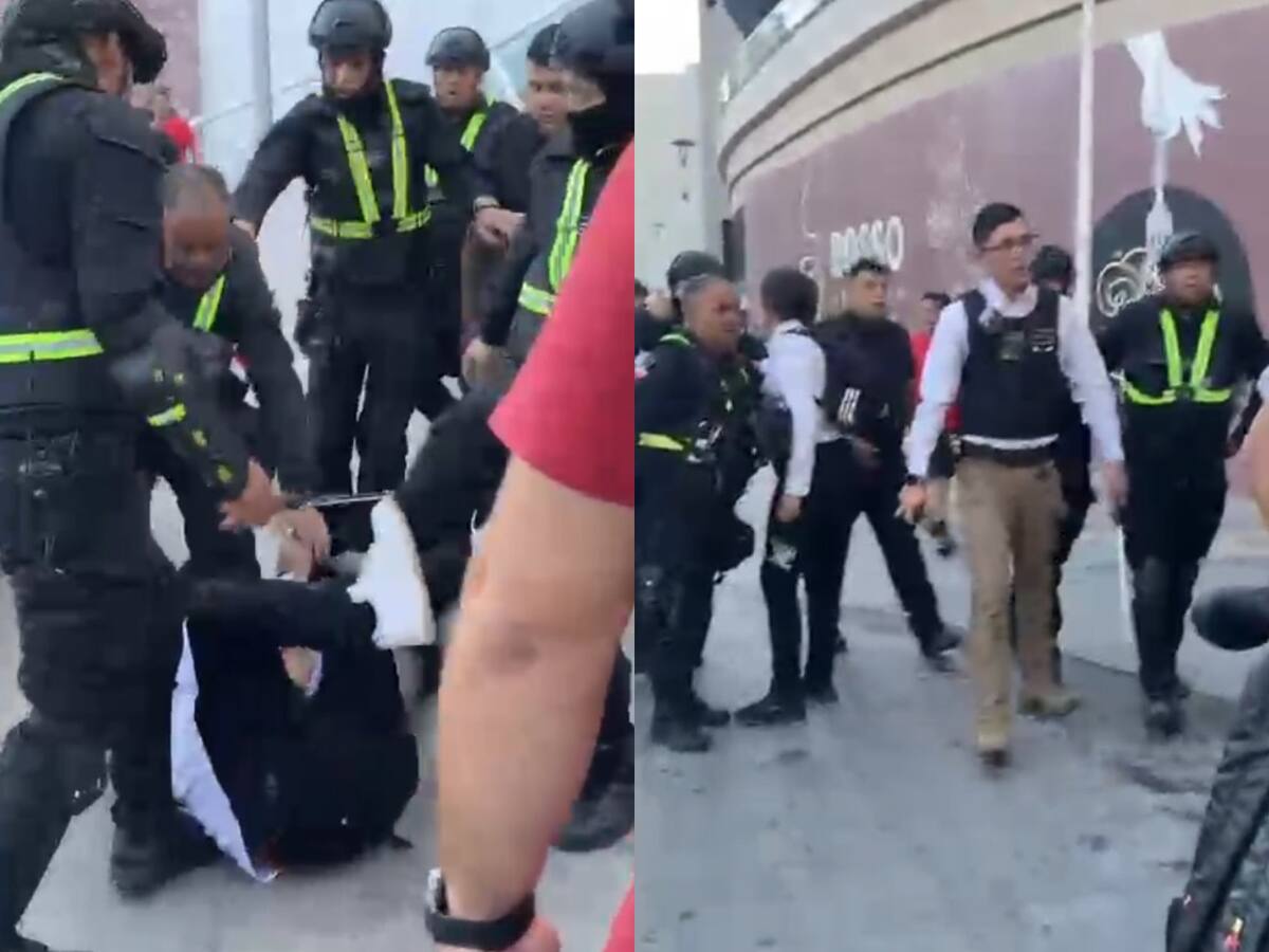 Trabajadores denuncian brutales agresiones de guardias del Mall Plaza Norte durante desalojo por incendio