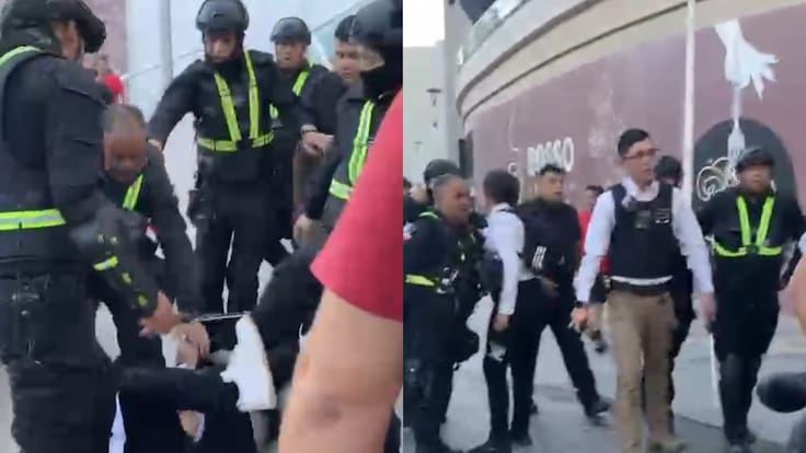 Trabajadores denuncian brutales agresiones de guardias del Mall Plaza Norte durante desalojo por incendio