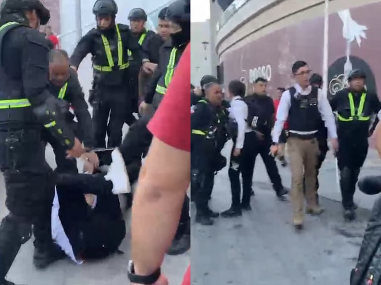 Trabajadores denuncian brutales agresiones de guardias del Mall Plaza Norte durante desalojo por incendio