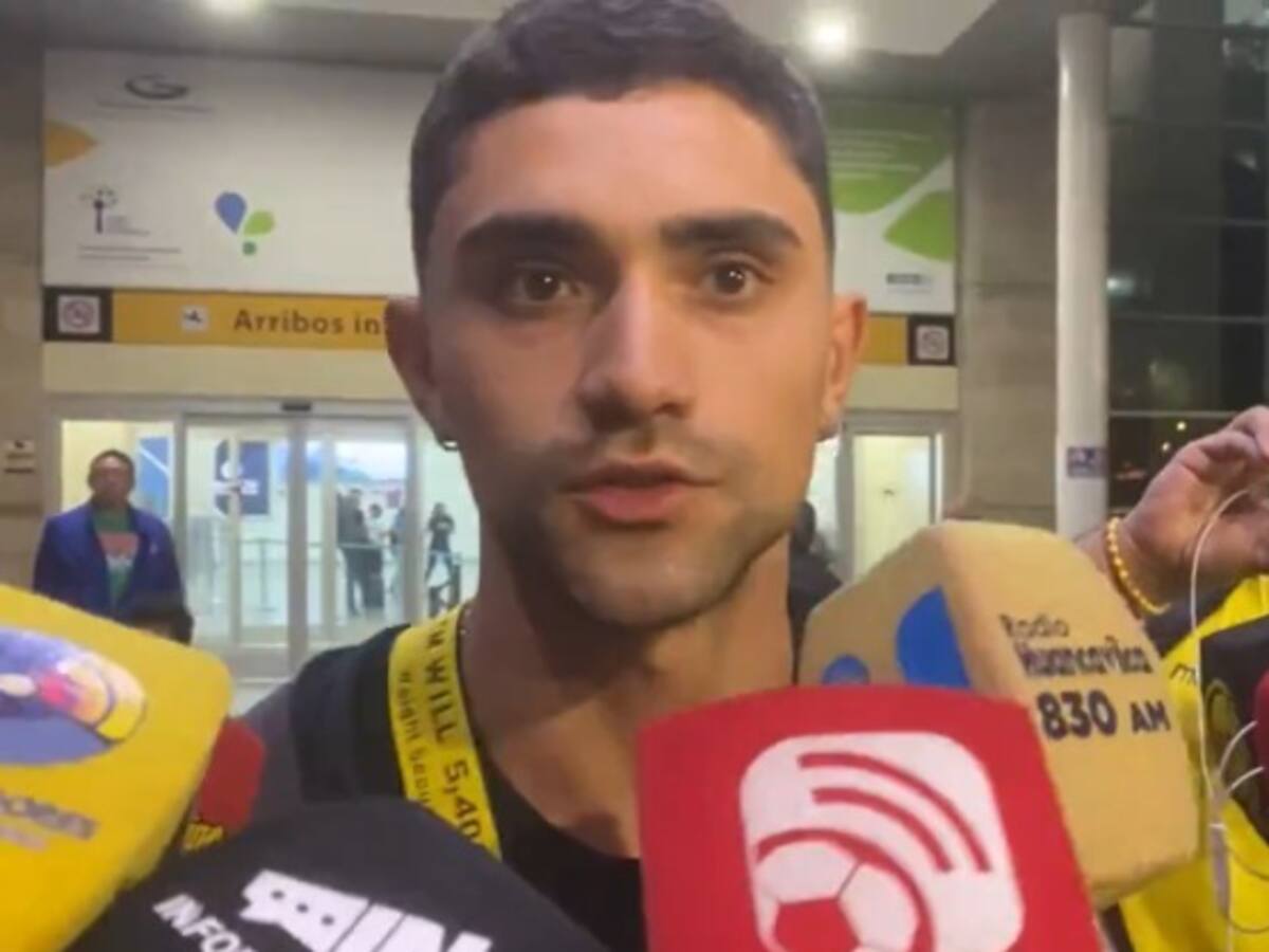 Nicolás Ramírez llega a Ecuador para sumarse al Barcelona: “Soy un jugador con mucha confianza en sí mismo”