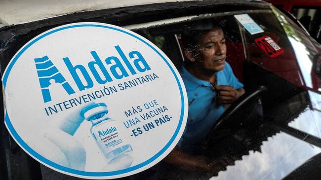 Campaña de difusión de la vacuna Abdala en La Habana